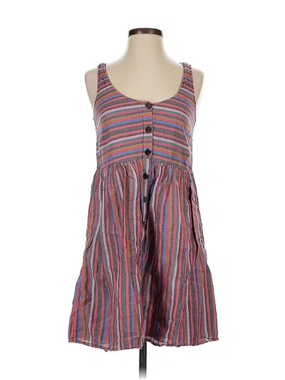 Pre-owned Madewell Casual Dress In Purple