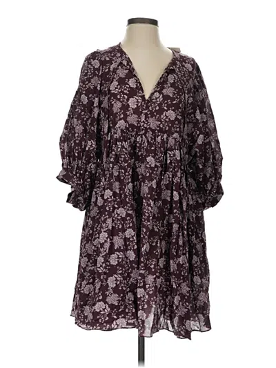 Madewell Casual Dress In Purple