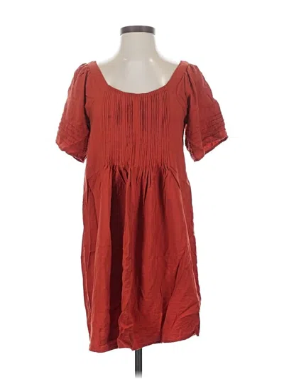 Pre-owned Madewell Casual Dress In Red