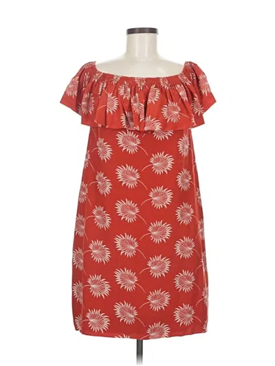 Pre-owned Madewell Casual Dress In Red
