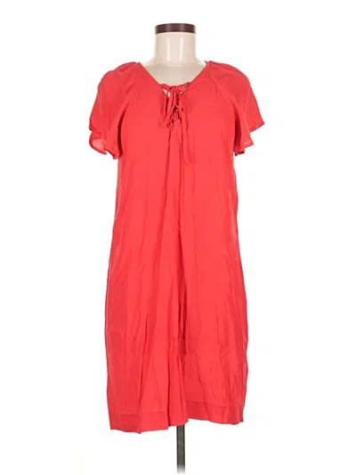 Pre-owned Madewell Casual Dress In Red