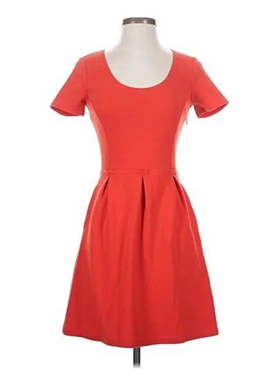 Pre-owned Madewell Casual Dress In Red