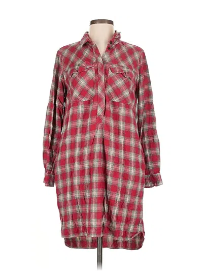 Pre-owned Madewell Casual Dress In Red
