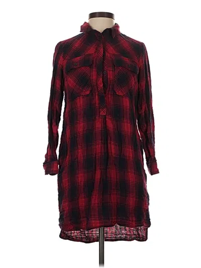 Pre-owned Madewell Casual Dress In Red