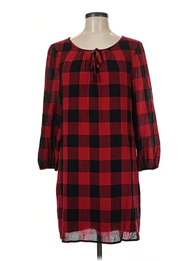 Pre-owned Madewell Casual Dress In Red