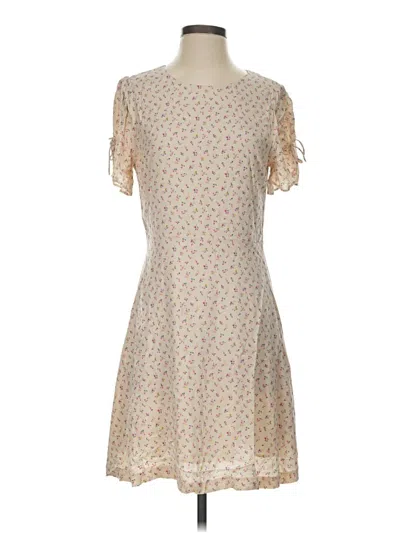 Pre-owned Madewell Casual Dress In Tan