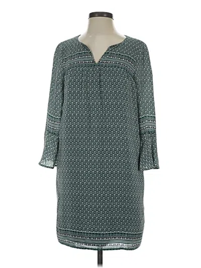 Pre-owned Madewell Casual Dress In Teal