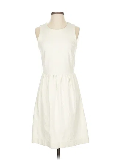 Pre-owned Madewell Casual Dress In White