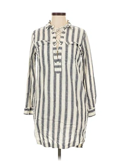 Pre-owned Madewell Casual Dress In White