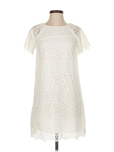 Pre-owned Madewell Casual Dress In White
