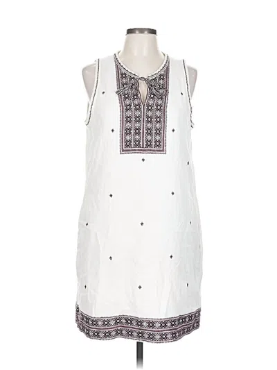 Pre-owned Madewell Casual Dress In White