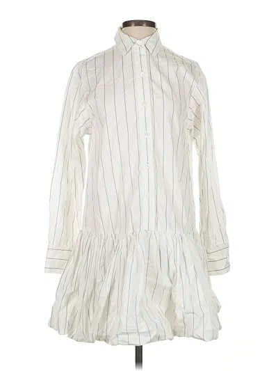 Pre-owned Madewell Casual Dress In White