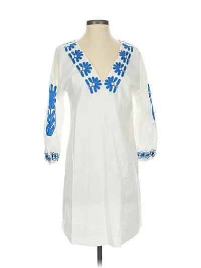 Pre-owned Madewell Casual Dress In White