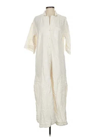 Pre-owned Madewell Casual Dress In White