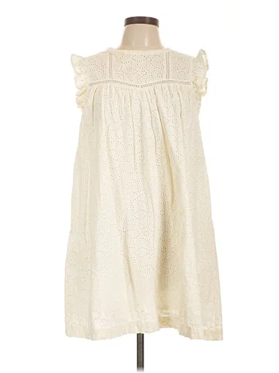 Pre-owned Madewell Casual Dress In White