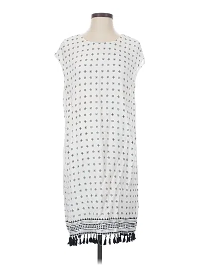 Pre-owned Madewell Casual Dress In White