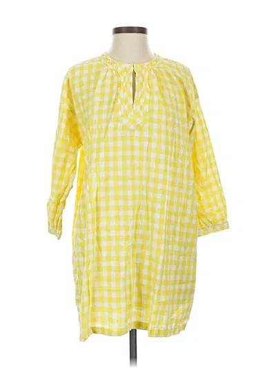 Pre-owned Madewell Casual Dress In Yellow