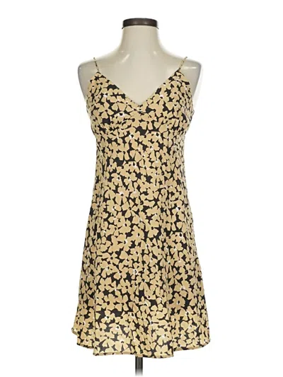 Pre-owned Madewell Casual Dress In Yellow