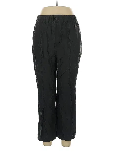 Pre-owned Madewell Casual Pants In Black