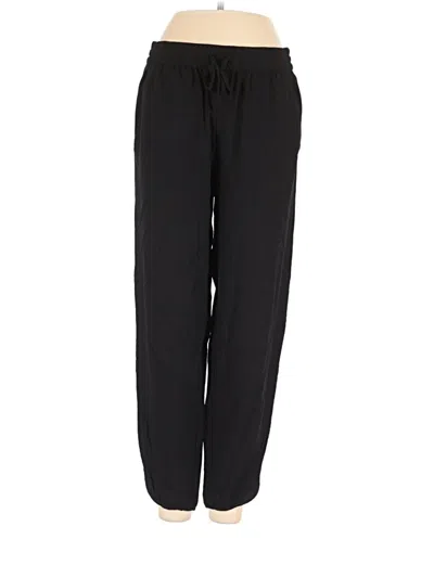 Pre-owned Madewell Casual Pants In Black