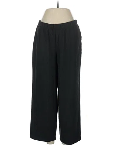 Pre-owned Madewell Casual Pants In Black