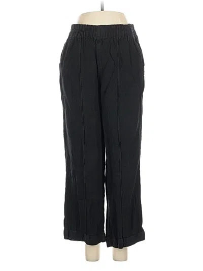 Pre-owned Madewell Casual Pants In Black