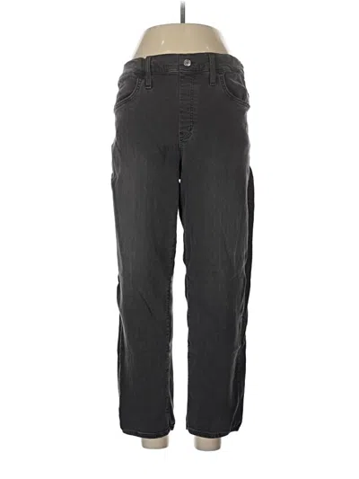 Pre-owned Madewell Casual Pants In Black
