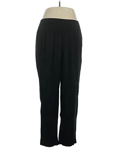 Pre-owned Madewell Casual Pants In Black