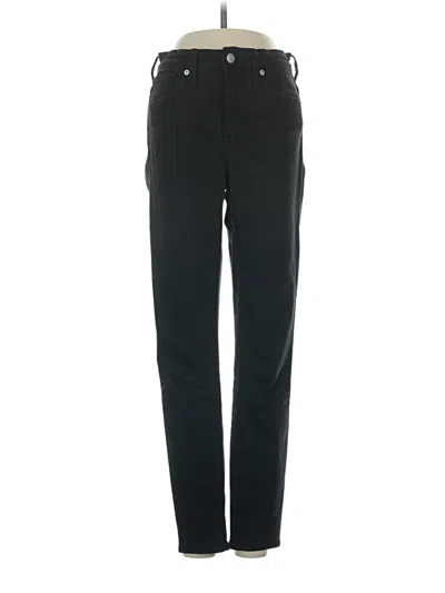 Pre-owned Madewell Casual Pants In Black