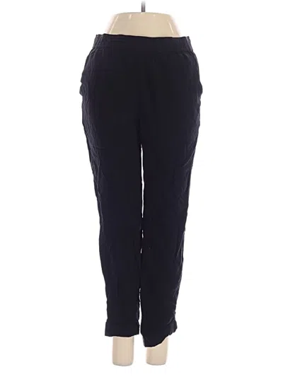 Pre-owned Madewell Casual Pants In Black