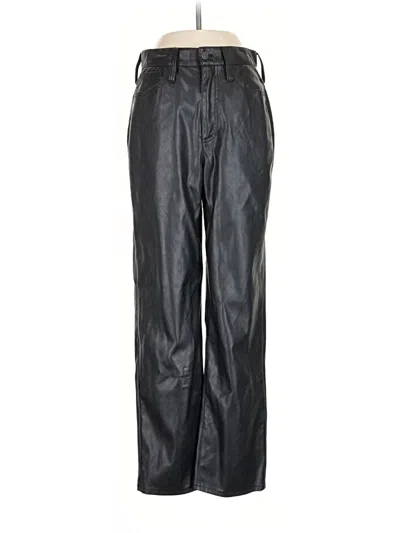 Pre-owned Madewell Casual Pants In Black
