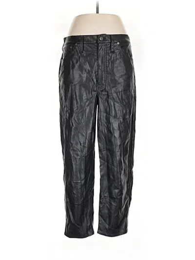 Pre-owned Madewell Casual Pants In Black