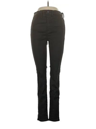 Pre-owned Madewell Casual Pants In Black