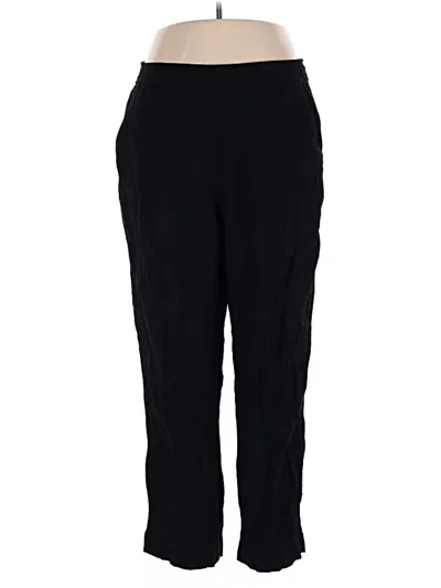 Pre-owned Madewell Casual Pants In Black