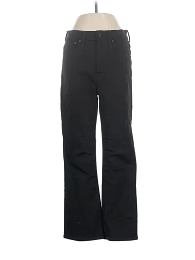 Pre-owned Madewell Casual Pants In Black