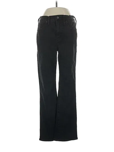 Pre-owned Madewell Casual Pants In Black