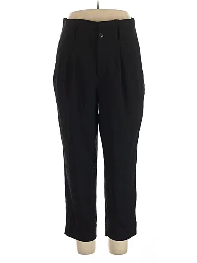 Pre-owned Madewell Casual Pants In Black