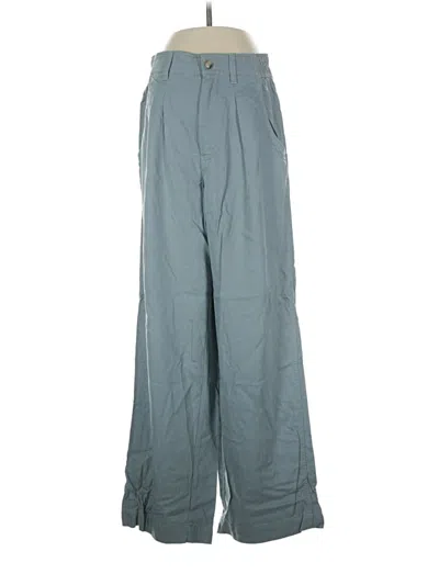 Pre-owned Madewell Casual Pants In Blue