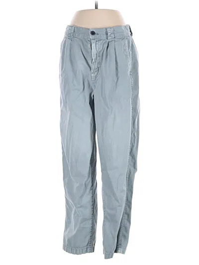 Pre-owned Madewell Casual Pants In Blue