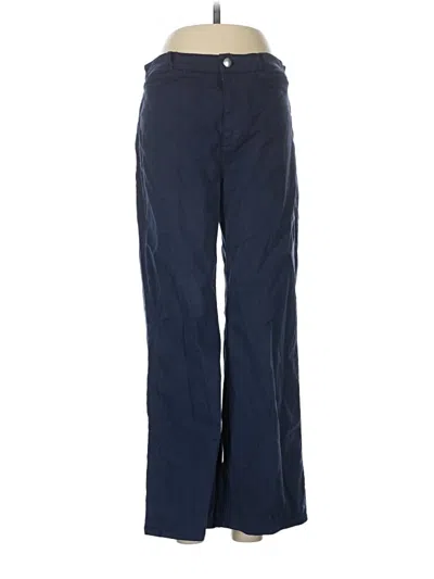 Pre-owned Madewell Casual Pants In Blue