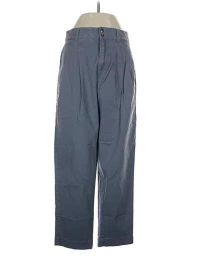 Pre-owned Madewell Casual Pants In Blue