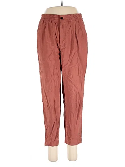 Pre-owned Madewell Casual Pants In Brown