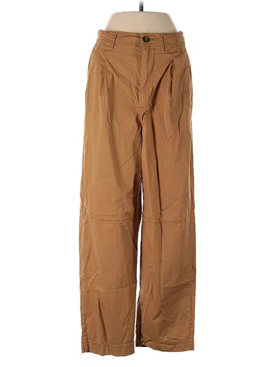 Pre-owned Madewell Casual Pants In Brown