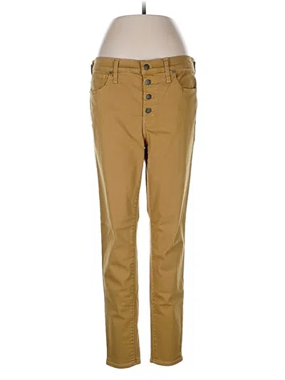 Pre-owned Madewell Casual Pants In Brown