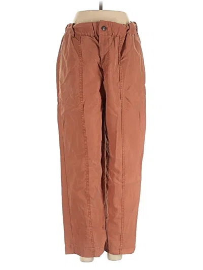 Pre-owned Madewell Casual Pants In Brown