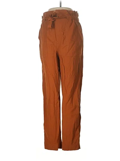Pre-owned Madewell Casual Pants In Brown