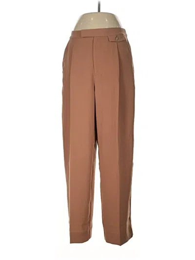 Pre-owned Madewell Casual Pants In Brown