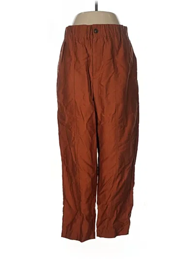 Pre-owned Madewell Casual Pants In Brown
