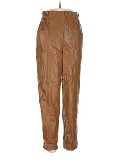 Pre-owned Madewell Casual Pants In Brown