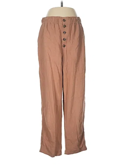 Pre-owned Madewell Casual Pants In Brown